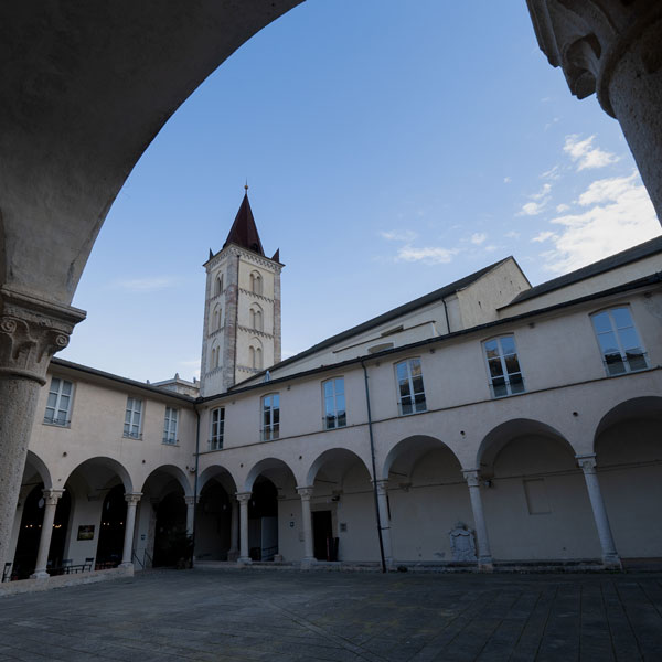 The Dominican convent and the church dedicated to Saint Catherine of Alessandria were founded during the second half of the 14th century by the Del Carretto marquises as the main area of devotion of the family.